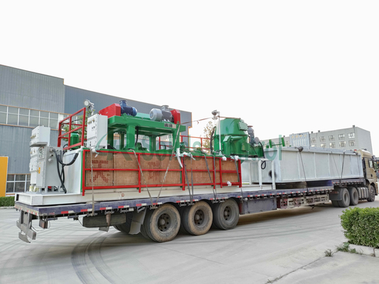 Non Landing Oilfield Mud Processing Equipment Large Capacity And Adjustable Speed
