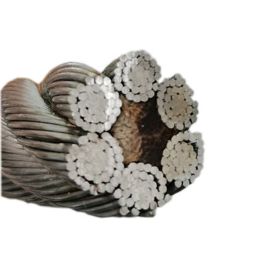 Laid 6X19S 190mm 1960mpa Galvanized Steel Wire Rope