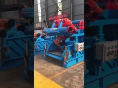 Equipamento de limpeza de lama de 240 m3/h com tanque de mistura 0,25 - 0,4 mpa