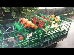 Limpador de lama de perfuração de entrada 240m3/h 0,25 - 0,4Mpa 15 - 44um